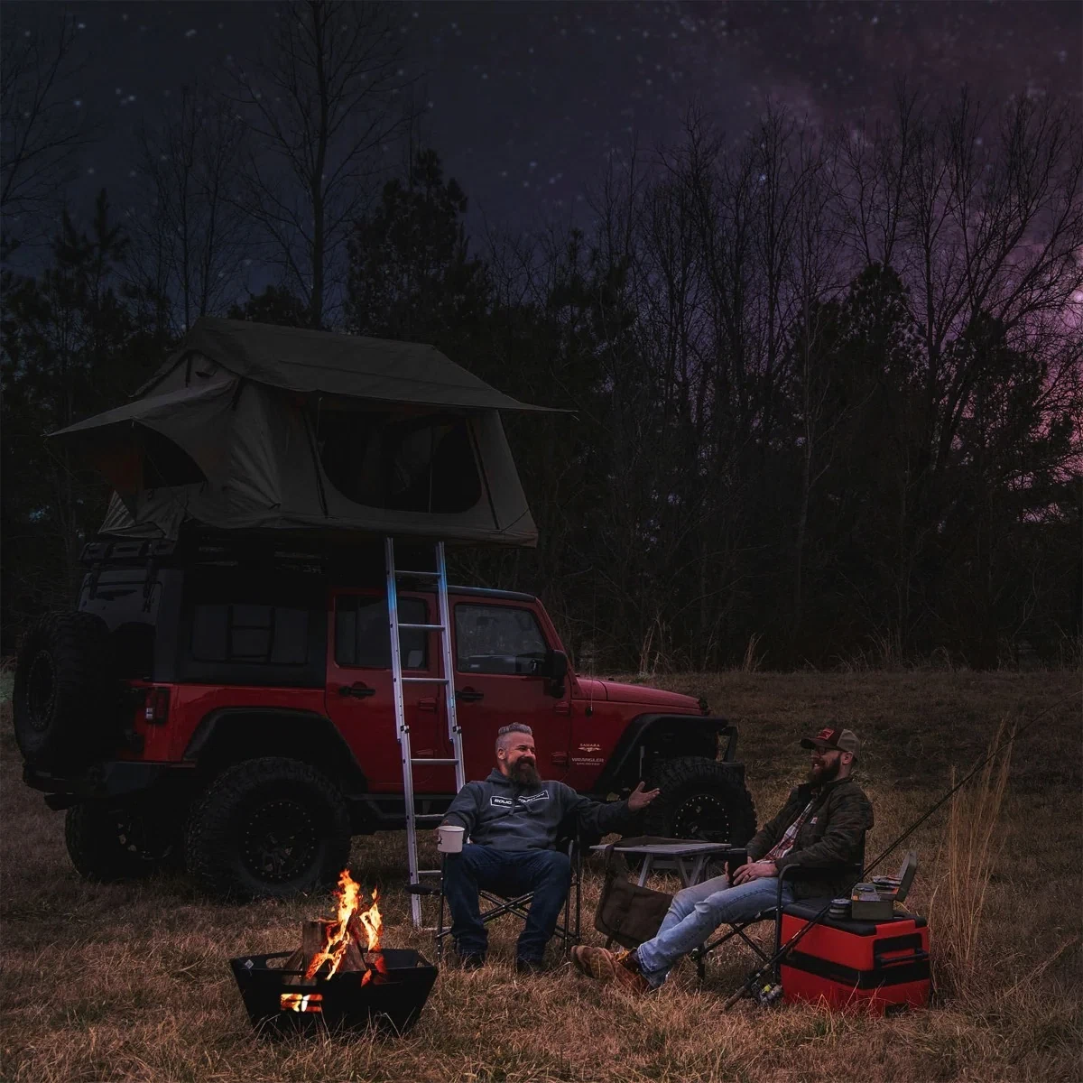 Overland Collapsible Fire Pit w_Carry Bag 117513A